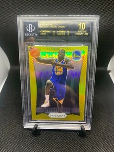 Draymond Green 2012 Prizm Gold /10 Prizm Rookie BGS BLACK LABEL10 282