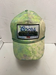 Coors Banquet Roop SnapBack Hat Tiedye Custom Nissun - Picture 1 of 6