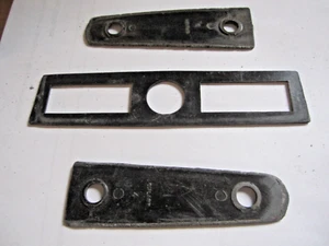 FIAT 850 SPIDER ENGINE LID HINGE TO BODY GASKET SET - Foto 1 di 1
