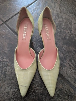 Escada Sandals Shoes Sz 37.5 Women’s - Image 1 of 4