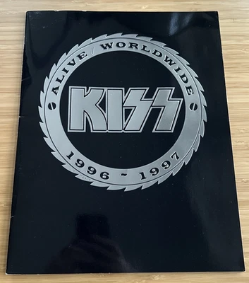 Libro del programa Kiss Alive Worldwide Tour 1996-1997 Foto 1 de 3