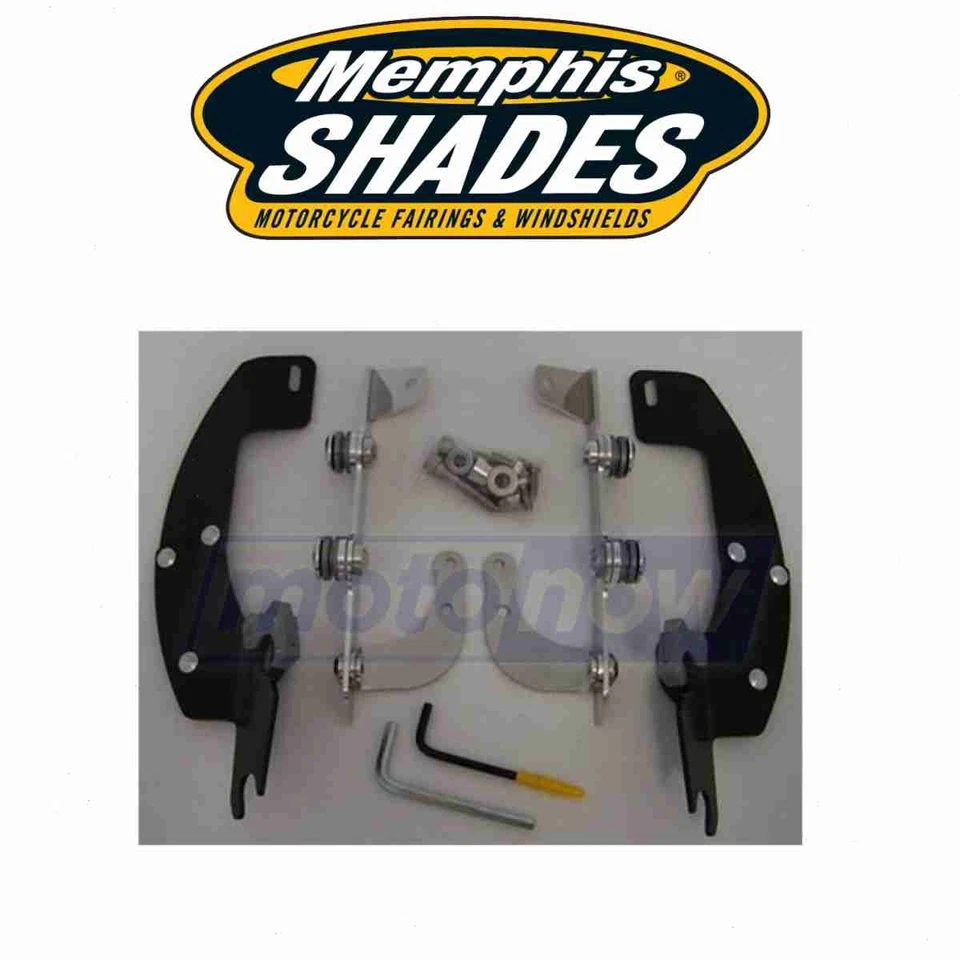 Memphis Shades Trigger-Lock Mount Kit for Batwing Fairing for 1998-2003 nu Foto 1 de 4