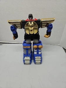Lotto figurine Power Rangers Zeo Deluxen Zeo Megazord 1996 Bandai incomplete - Foto 1 di 7