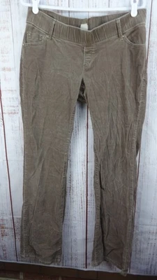 Pantalones Old Navy Maternity tiro bajo cintura pana corte bota talla mediana largo Foto 1 de 4