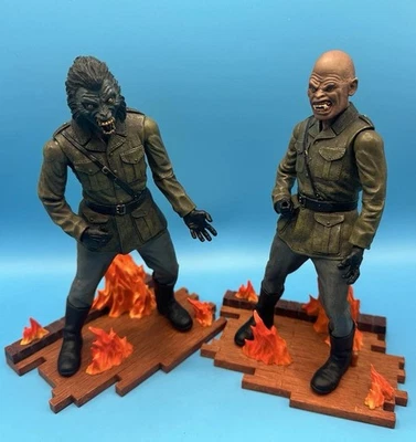 American Werewolf London 2005 SOTA Toys Nightmare Demon figuras con base lote de 2 Foto 1 de 4