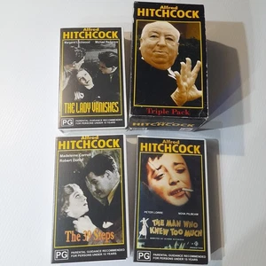 The Alfred Hitchcock Collection Film VHS Box Set The 39 Steps The Lady Vanishes - Picture 1 of 16