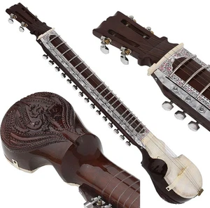 Esraj mit Bogen - beste Profi Qualität, Gear Tuning, 4 Hauptsaiten, 15 Sympathic Stri - Bild 1 von 12