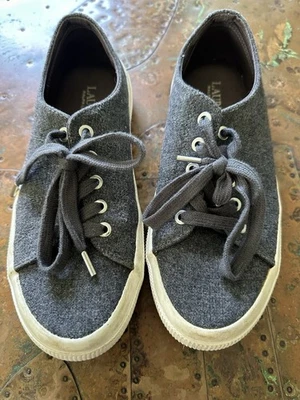 Zapatillas de Lana Lauren Ralph Lauren Jolie - Para Mujer Gris Zapatos Talla 7.5 B Foto 1 de 4