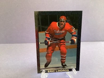 1990-91 Eric Lindros Philadelphia Flyers HOF Rare Oshawa Generals Pre-Rookie - Image 1 of 2