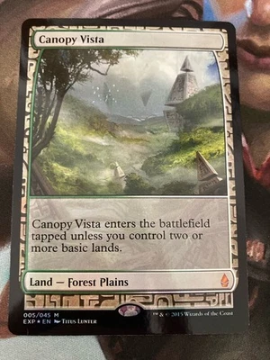 Zendikar Expeditions Foil MTG Expand Canopy Vista Zendikar Expeditions English - Image 1 of 2