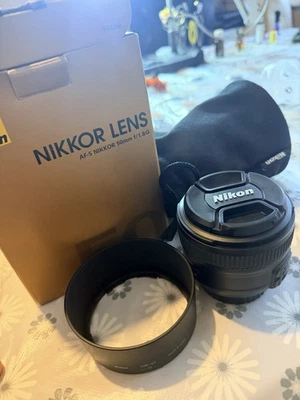 Nikon Nikkor AF-S 50mm F/1.8 G Lens - Image 1 of 4