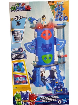 PJ Masks Deluxe Battle HQ Spielset mit Helden-ID Lichter Sounds 1 YJN001 - Bild 1 von 4