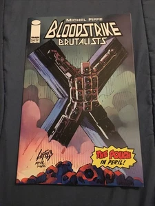 Bloodstrike Brutalists #24 Liefeld X-Men Hommage Variante The Pouch Rarität Bild 2018 - Bild 1 von 2