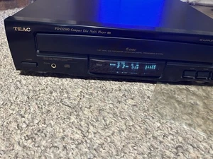 Vintage TEAC 5-Disc Compact Disc Multi Player CD Carousel Changer Tested VIDEO - Picture 1 of 15