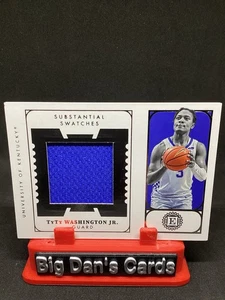 2022-23 Chronicles - Encased Substantial Rookie Swatches TyTy Washington Jr - Picture 1 of 2