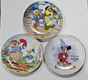LOTE DE 3 PLACAS DE COLECCIONISTA DISNEY - Imagen 1 de 8