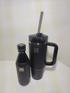 Stanley x JENNIE BLACKPINK Quencher LUXE 30oz Tumbler & 12oz Slim Bottle Bundle - Picture 1 of 9