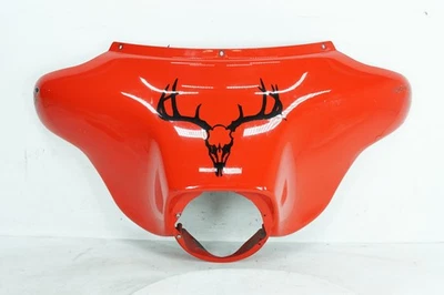 Harley Touring Street Glide 2010 FLHX cubierta de carenado exterior delantero del ala de murciélago Foto 1 de 4