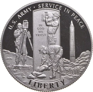 2011 Proof Army Commemorative Half Dollar *6547 - Picture 1 of 3