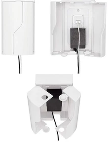Safety Innovations Twin Door Baby Safety Outlet Cover Box for Babyproofing - Picture 1 of 7