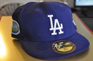 New Era 59FIFTY Ultimate Patch Los Angeles Dodgers Fitted Cap Size 7 3/8 - Picture 1 of 4