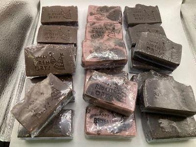 批量 多种生日快乐派对香皂 - 批量 21 - 迷你肥皂棒 — 第 1/4 张图片