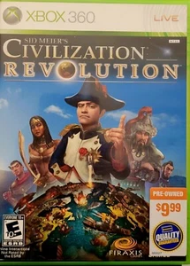 Xbox 360 : Sid Meiers Civilization Revolution VideoGames - Picture 1 of 1
