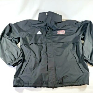 ADIDAS CLIMAPROOF HERREN SCHWARZ NYLON MESH GEFÜTTERT KAPUZE WINDSTOPPER GRÖSSE Medium - Bild 1 von 10