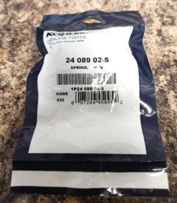 Mola de válvula Kohler 24 089 02-S original do fabricante - Imagem 1 de 2
