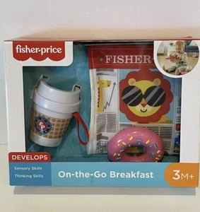 Fisher Price On The Go Breakfast Baby Toy Sensory, Develops Thinking Skill 3mnth - Picture 1 of 7