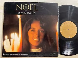 Joan Baez Noel Christmas LP Vanguard Mono Folk Holiday VG+!!!! - Picture 1 of 4