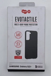 Tech 21 Evotactile Phone Case For Samsung Galaxy 22+  Black - Picture 1 of 4