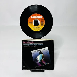 Kenny Loggins – I'm Free (Heaven Helps The Man) 45 Rpm record w/ picture sleeve  - Imagen 1 de 6