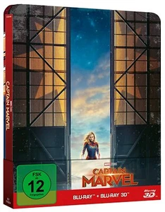 Captain Mavel 3D + 2D BluRay Steelbook NEU OVP - Bild 1 von 1