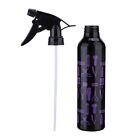 (Purple+Black)Hairdressing Spray Bottle Salon Barber Shop Hair Styling TDM