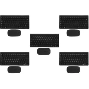  5 Sets Headset Kabelgebundene Tastatur Spanische Büro Arbeit - Bild 1 von 12