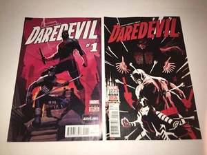 Daredevil 1 & 2 Marvel 2016 Blindspot 1st Appearance Tenfingers Back In Black - Picture 1 of 9
