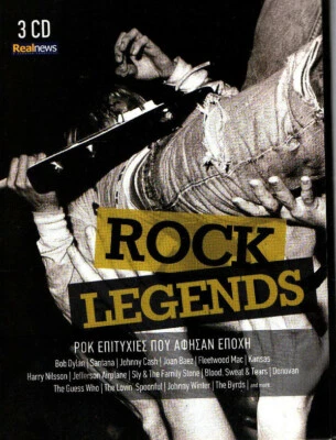 Rock Legends - Various - 36 Great Songs / 3 CD VG+ - Image 1 of 2