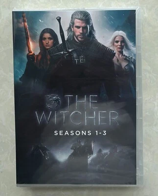 The Witcher: The Complete season 1-3 (DVD, 2024, 9-Disc Set)