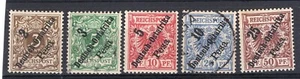 GERMANY EAST AFRICA, YV # 6/10, MH - USED - Imagen 1 de 1