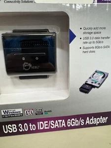 SIIG JU-SA0G11-S1 External Drive Dock - Picture 1 of 3