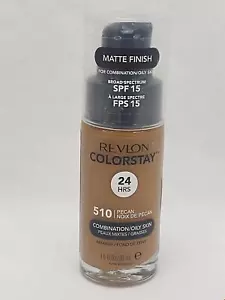 Maquillaje Revlon ColorStay para combinación/piel grasa FPS 15 - 510 pacanas - 1 fl oz - Imagen 1 de 2