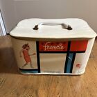 Barbie & Francie  Vinyl Makeup CASE Trunk Vintage 1965 READ