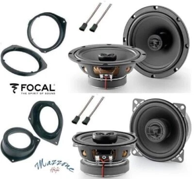 Focal ACX 165 ACX 100 Set 4 Opel Astra H 05 Corsa D 06 Brkt Altavoces Coche - Imagen 1 de 4