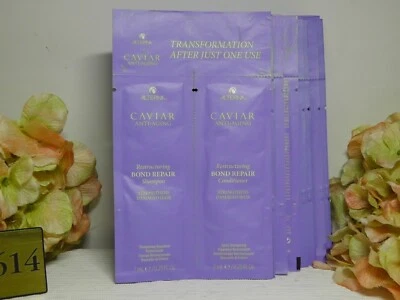 lot of 5: ALTERNA CAVIAR Anti Aging Shampoo Size 7ml + Conditioner 7ml *****NEW* - Image 1 of 4