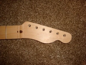 TELE NECK Vintage Blackguard 1 pc Maple 21f Musikraft Vint V Back Profile - Picture 1 of 10