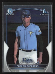 2023 Bowman Chrome 1st #BCP-240 Brailer Guerrero Prospects