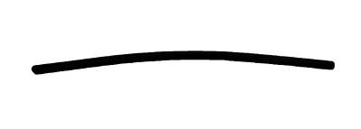 2000-2006 Hyundai Elantra 12.5inch Coolant Reservoir Hose OEM 254432D310 - Image 1 of 4