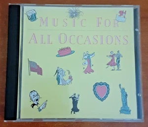 Music for ALL Occasions CD 1991 vintage audio Happy Birthday Wedding March Songs - Picture 1 of 5