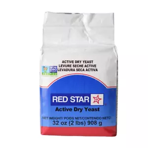 Red Star Active Dry Yeast 2 Pound Pouch. - Picture 1 of 11